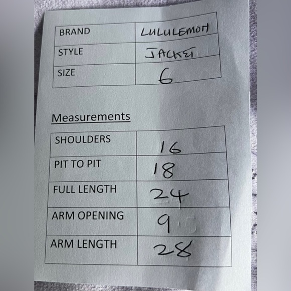 Lululemon Cuddle Up Jacket Heathered Lilac Size 6 - Picture 14 of 14